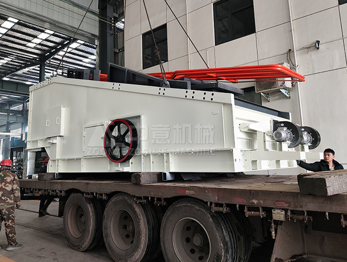 彈跳篩與棒條弛張篩啟程江西，助力裝修垃圾資源化